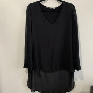 🦋 Black Long Sleeved Blouse